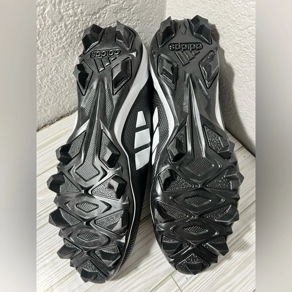 Adidas‎ Adizero impact .2 molded rubber men’s football cleats IF5102 black 11.5